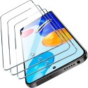 3 Pellicola Vetro temperato XIAOMI REDMI NOTE MI 12/11/10/9/S/8/T/7/6/PRO/LITE
