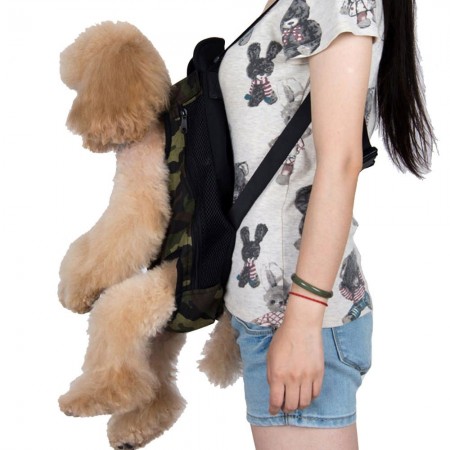 Marsupio animale domestico cane gatto spalle trasportino borsa cucciolo cani