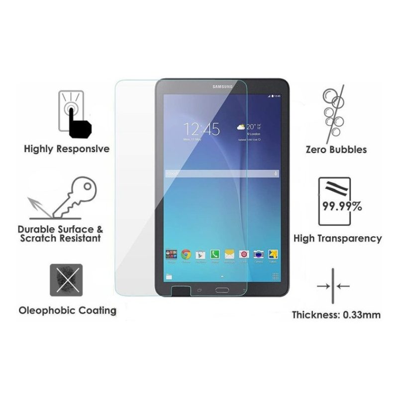 Licarika Pellicola vetro temperato Samsung Galaxy Tab A A7 A8 S3 S4...