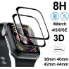 Licarika 2 Pellicola Vetro temperato iWatch Apple watch serie 4/5/6...