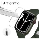 2x Pellicola Vetro temperato iWatch Apple Watch Series 7/8 da 41mm 45mm curvo