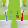 Dispenser Termico Liquidi Acqua Thermos Plastica con rubinetto 6 li...