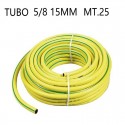 Tubo 5/8 Acqua irrigazione per giardino 3 strati giallo 15-25 METRI PVC retinato