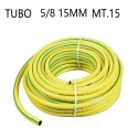 Tubo 5/8 Acqua irrigazione per giardino 3 strati giallo 15-25 METRI PVC retinato