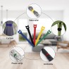WeHome Fascette in Velcro Ferma stringi cavi con chiusura a strappo...