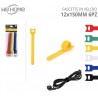 WeHome Fascette in Velcro Ferma stringi cavi con chiusura a strappo...