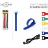 WeHome Fascette in Velcro Ferma stringi cavi con chiusura a strappo...
