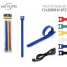 WeHome Fascette in Velcro Ferma stringi cavi con chiusura a strappo...