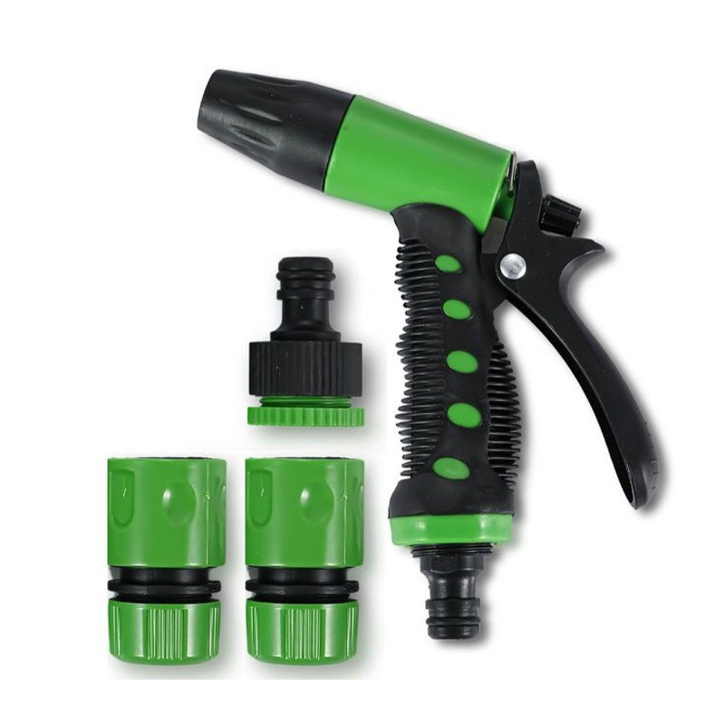 Lancia Irrigazione pistola Giardinaggio lavaggio getto regolabile Raccordi 1/2"