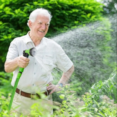 Pistola Spruzzo Innaffiare Giardino Pompa Irrigazione 7 Getto Regolabile lancia