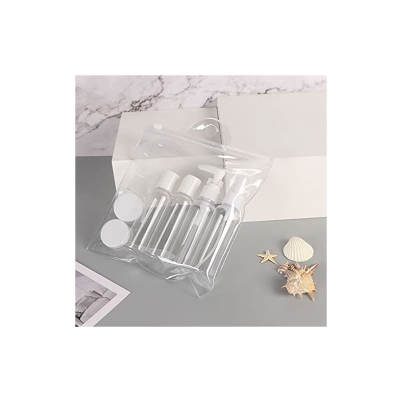 DOBO Set Bottiglie Viaggio 10 Pezzi Flacone Aereo Contenitori Liqui...
