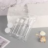 DOBO Set Bottiglie Viaggio 10 Pezzi Flacone Aereo Contenitori Liqui...