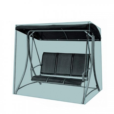 Telo di Copertura copri dondoli 3 posti protezione 185x115x150cm in polietilene