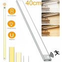 Luce con sensore di movimento Striscia Led luce per armadio sotto pensile 40cm