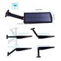 Faro Lampione a 48 LED Esterno Pannello Solare Sensore