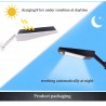 Hongu Elettronics Faro lampione a 48 LED esterno pannello solare se...