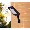 Faro Lampione a 48 LED Esterno Pannello Solare Sensore