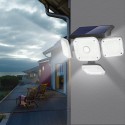 Faro lampione 231 LED esterno energia solare sensore di movimento giardino IP65