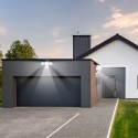 Faro lampione 231 LED esterno energia solare sensore di movimento giardino IP65