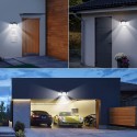 Faro lampione 231 LED esterno energia solare sensore di movimento giardino IP65