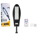 Faro lampione stradale solare con sensore di movimento telecomando 168 LED IP65