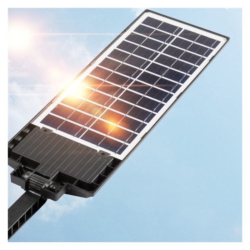 Generico Lampione led stradale solare sensore di movimento faro sta...