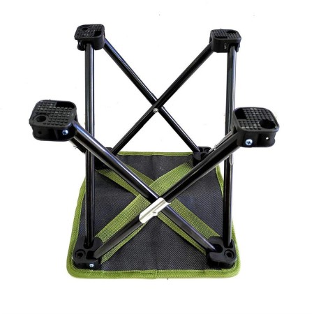 Sedia seggiolino portatile pieghevole da campeggio pesca caccia camping sacca