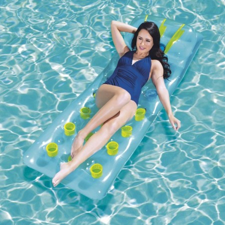 Bestway Materassino Gonfiabile Mare Piscina Fashion 188x71Cm colori assortiti