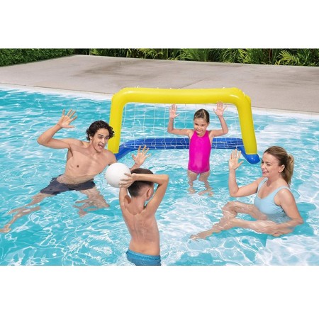 Rete volley gonfiabile gioco per piscina Bestway pallavolo pallanuoto 142x76cm
