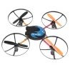 Drone no.6044 quadrirotore motore quattro eliche UFO rediocomandato batteria