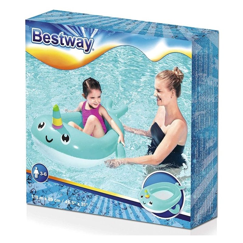 Bestway Ciambella gonfiabile piscina e mare salvagente 118x89cm Bes...