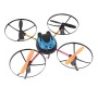Drone no.6044 quadrirotore motore quattro eliche UFO rediocomandato batteria
