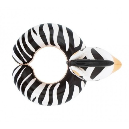 Ciambella Gonfiabile Salvagente Animale Zebra 56x51cm