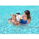 Ciambella gonfiabile salvagente animale zebra 56x51cm Bestway per piscina mare