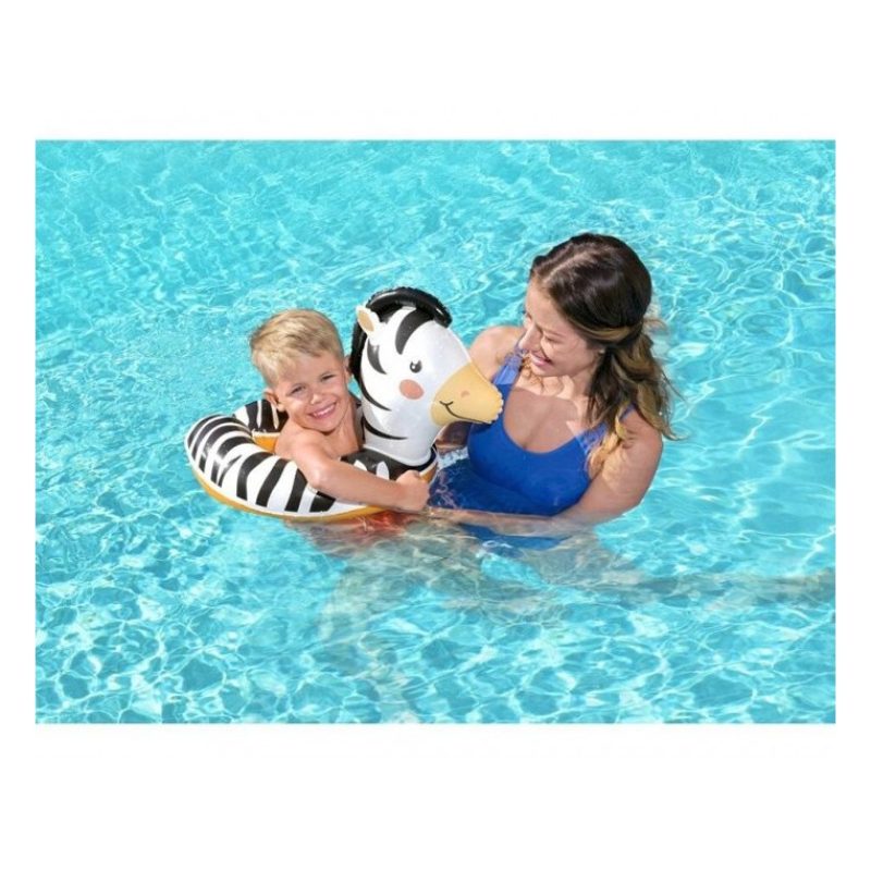 Bestway Ciambella Gonfiabile Salvagente Animale Zebra 56x51cm for c...