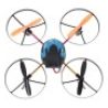 Drone no.6044 quadrirotore motore quattro eliche UFO rediocomandato batteria