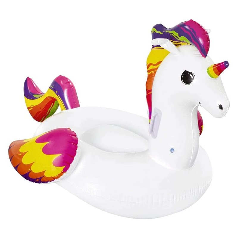 Materassino Unicorno Gonfiabile Galleggiante Gigante mare piscina 155x119 cm