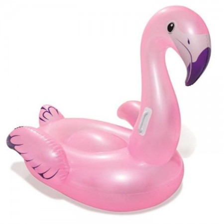 Materassino Gonfiabile Campeggio Mare Lettino Fenicottero 127x127 cm Bestway