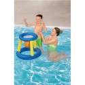 Bestway Canestro Gonfiabile Galleggiante per basket gioco in piscina con pallone