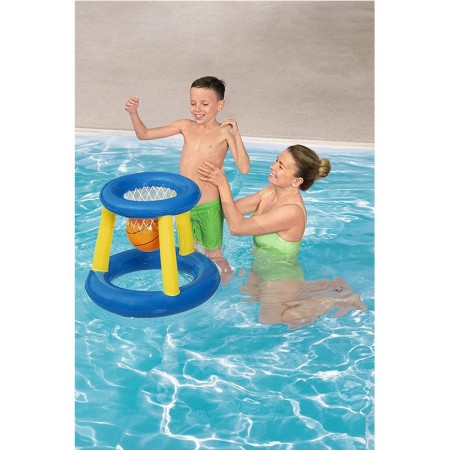Bestway Canestro Gonfiabile Galleggiante per basket gioco in piscina con pallone
