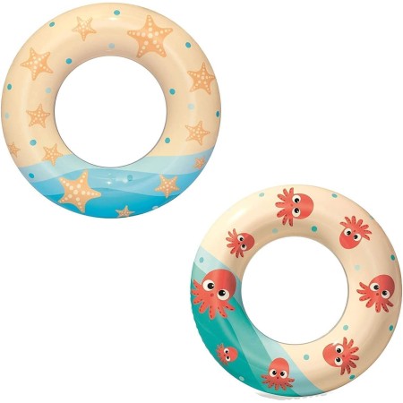 Salvagente ciambella gonfiabile mare piscina 2 PZ 61cm Bestway stampa casuale