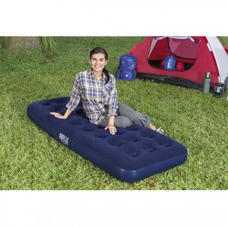 Pavillo Materasso Gonfiabile letto materassino singolo da campeggio floccato