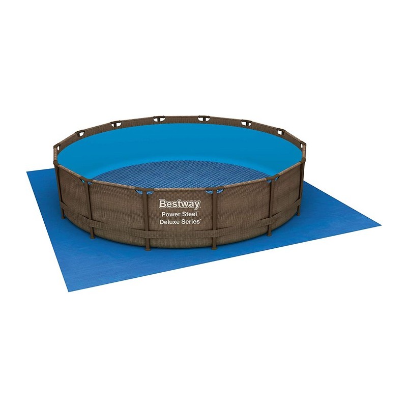 Bestway Telo Inferiore per Fondo Piscine Fuoriterra Tappeto Base So...