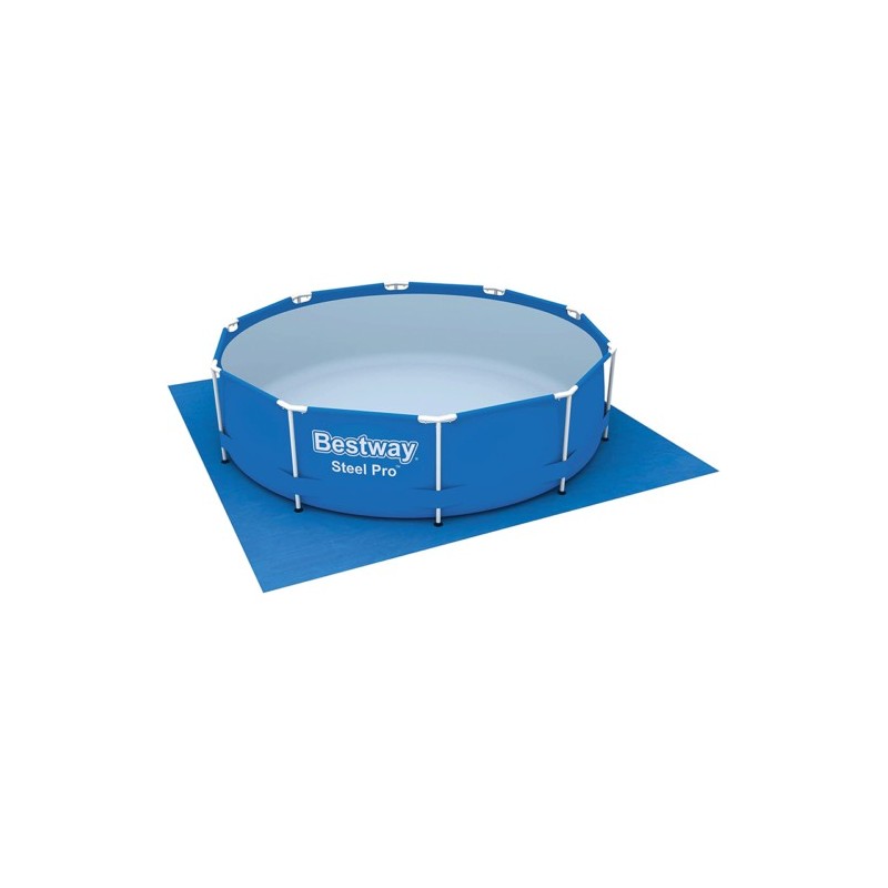 Bestway Telo Inferiore per Fondo Piscine Fuoriterra Tappeto Base So...
