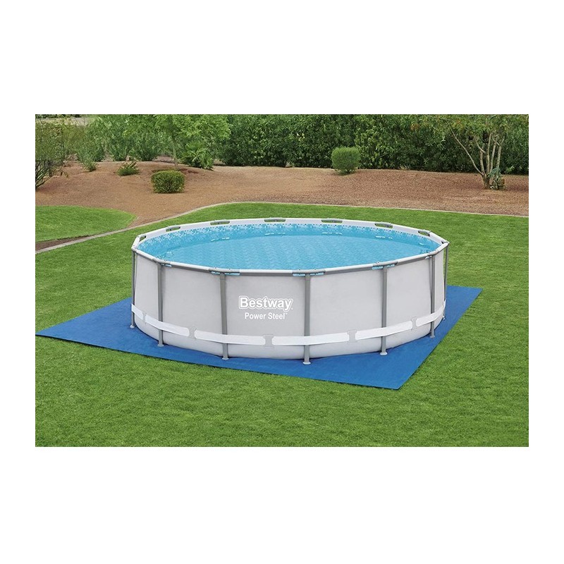 Bestway Telo Inferiore per Fondo Piscine Fuoriterra Tappeto Base So...