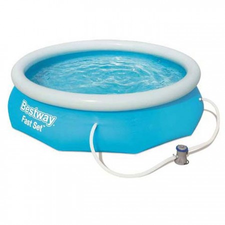 Piscina Fuori Terra Bestway 2,44mx61cm da Giardino bambini fast set tonda in PVC