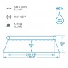 Bestway Piscina Fuori Terra Bestway 2,44mx61cm da Giardino bambini ...