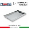 Fil Casalinghi Teglia rettangolare da forno 37x60 cm pizza in latta...