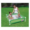 Piscina quadrata FuoriTerra da Giardino bambini 122x122x30,5cm Bestway esterno