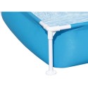 Piscina quadrata FuoriTerra da Giardino bambini 122x122x30,5cm Bestway esterno